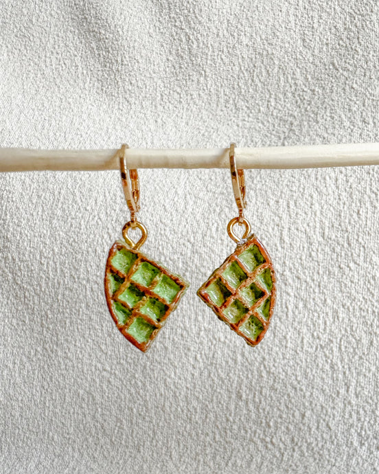 (Backorder) Bakery launch - Pandan Waffle Dangle