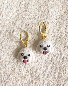 Dog Collection - Dangles (White)