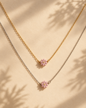 Pink Daisy necklace v2.0