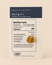 Bakery launch - Onigiri Pin