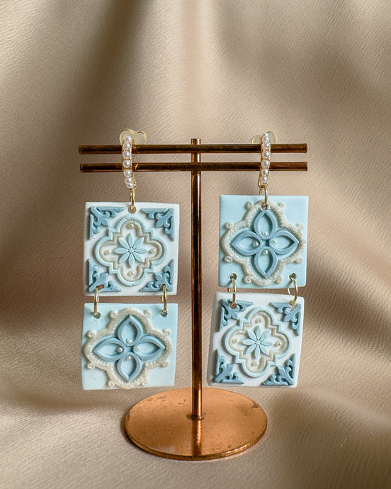 Pearly Peranakan tiles -Dangle (Combo)