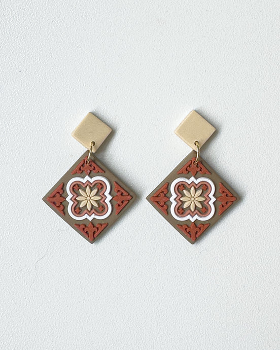 Peranakan tiles -Dangle