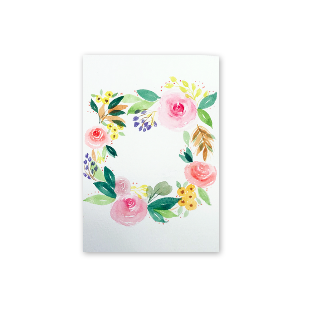 B6- Floral Wreath