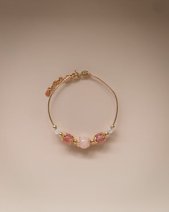 Crystals- Pink Adjustable Bracelets
