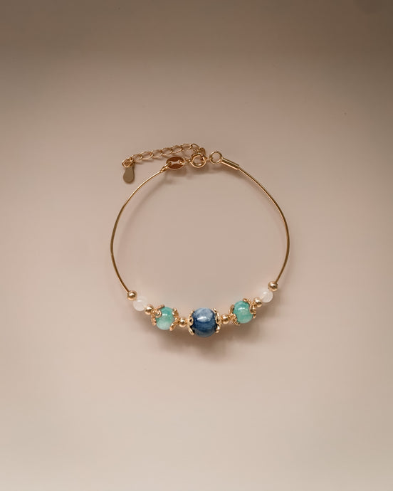 Crystals- Blue Adjustable Bracelets