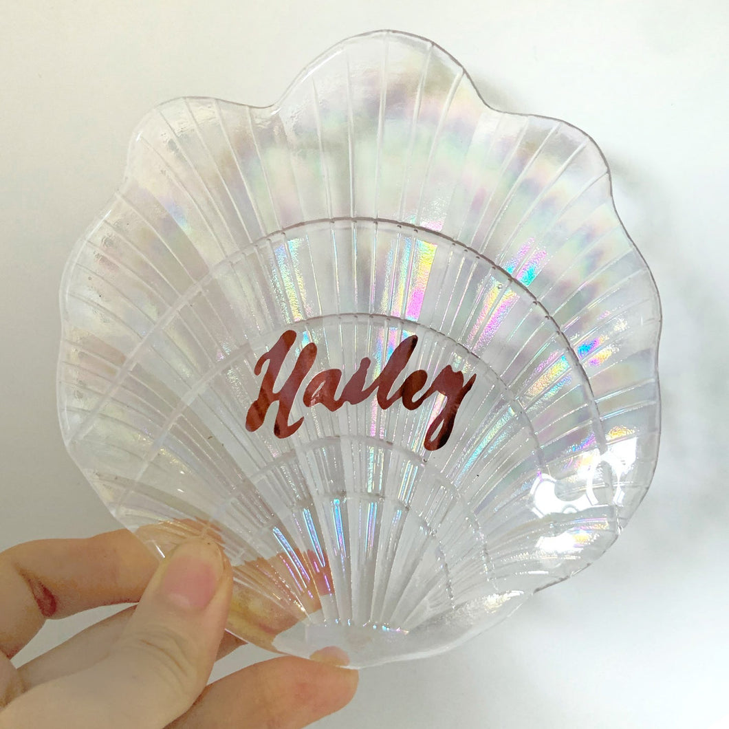 Princess V- #9 Iridescent Trinket Tray (Customisable)